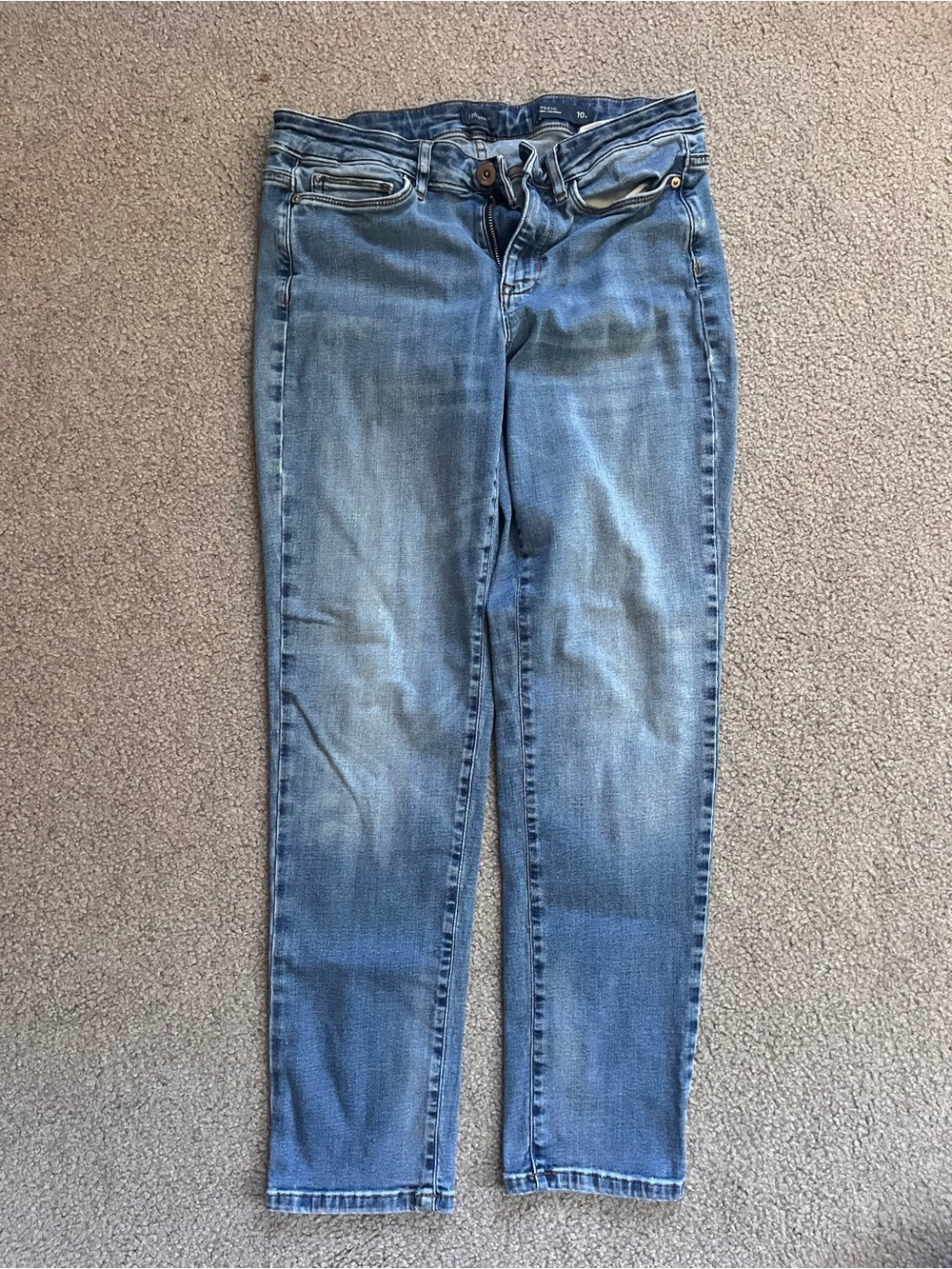 J. Jill Light Blue Skinny Jeans